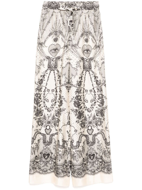 crush draw waist trousers